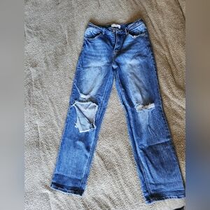Risen boot cut jeans